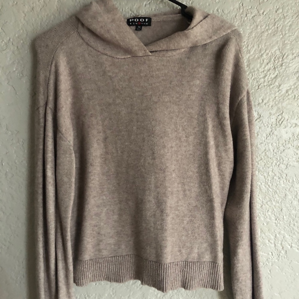 Hooded sweater